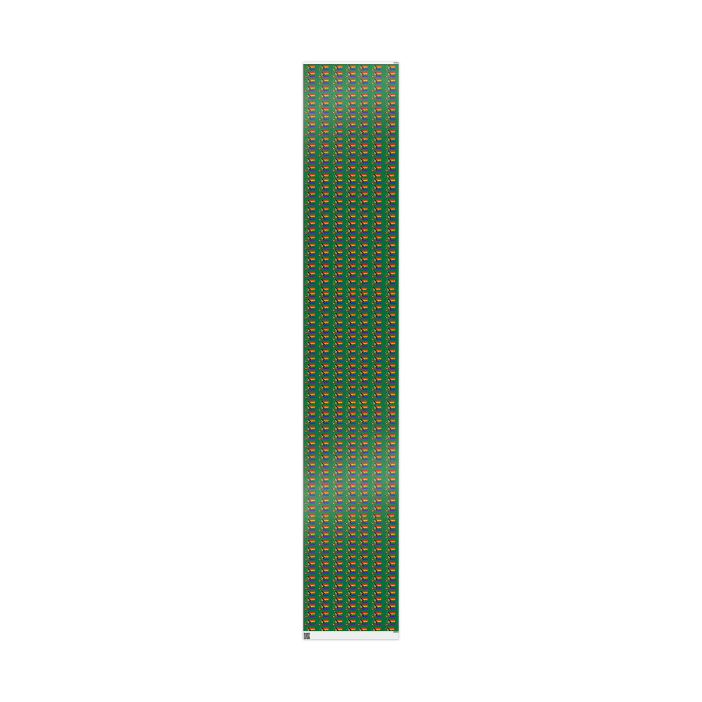 Pride Flag Green Wrapping Paper