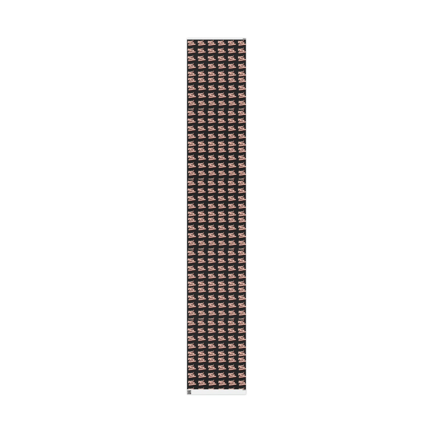 Yerrr Merry Christmas Black Wrapping Paper