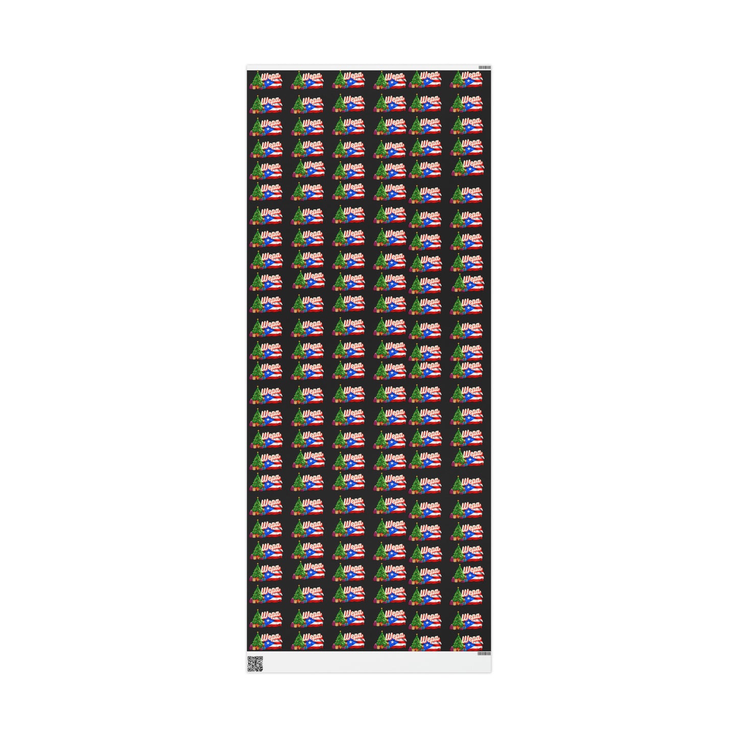 WEPA Christmas Black Wrapping Paper